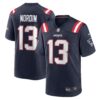 Quinn Nordin New England Patriots Nike Game Player Jersey Navy