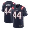 Raleigh Webb New England Patriots Nike Home Game Player Jersey Navy