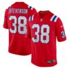 Rhamondre Stevenson New England Patriots Nike Alternate Game Player Jersey Red