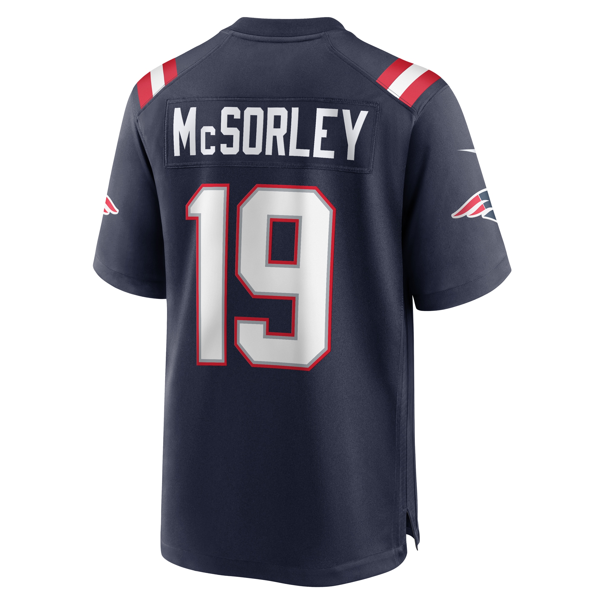 Trace Mcsorley New England Patriots Nike Game Player Jersey Navy - Image 2