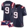 Men’s Patriots Massachusetts Patch Vapor Jersey – All Stitched – Navy – Matthew Judon