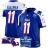 Women’s Patriots Bill Belichick 6x Champions Patch Vapor Jersey – All Stitched – 1996 Alternate – Julian Edelman