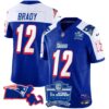 Women’s Patriots Bill Belichick 6x Champions Patch Vapor Jersey – All Stitched – 1996 Alternate – Tom Brady