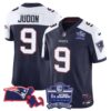 Women’s Patriots Bill Belichick 6x Champions Patch Vapor Jersey – All Stitched – Alternate – Matthew Judon