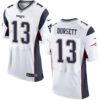 Nike New England Patriots #13 Phillip Dorsett White Men’s Stitched NFL Elite Jersey