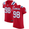 Men’s Nike New England Patriots #98 Trey Flowers Red Alternate Stitched NFL Vapor Untouchable Elite Jersey
