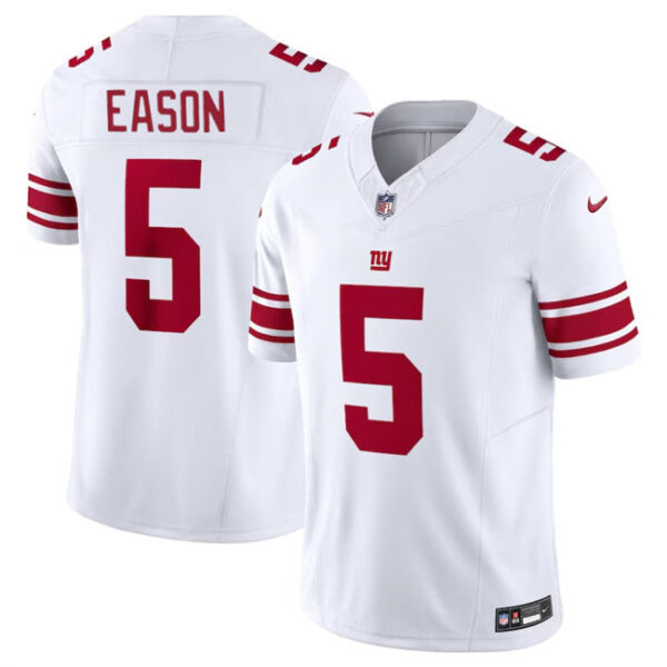 New York Giants #5 Jacob Eason Jersey