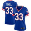 Women New York Giants #33 Hassan Hall 1 Jersey
