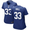 Women New York Giants #33 Hassan Hall Jersey