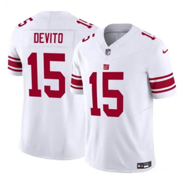 New York Giants #15 Tommy Devito Jersey