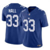 New York Giants #33 Hassan Hall 2 Jersey