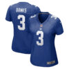 New York Giants #3 Deonte Banks Game Jersey – Royal