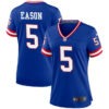 Women New York Giants #5 Jacob Eason 1 Jersey