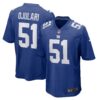 Azeez Ojulari New York Giants Nike Game Player Jersey Royal
