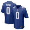 Brian Burns New York Giants Nike Team Game Jersey Royal