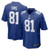 Cam Sims New York Giants Nike Team Game Jersey Royal