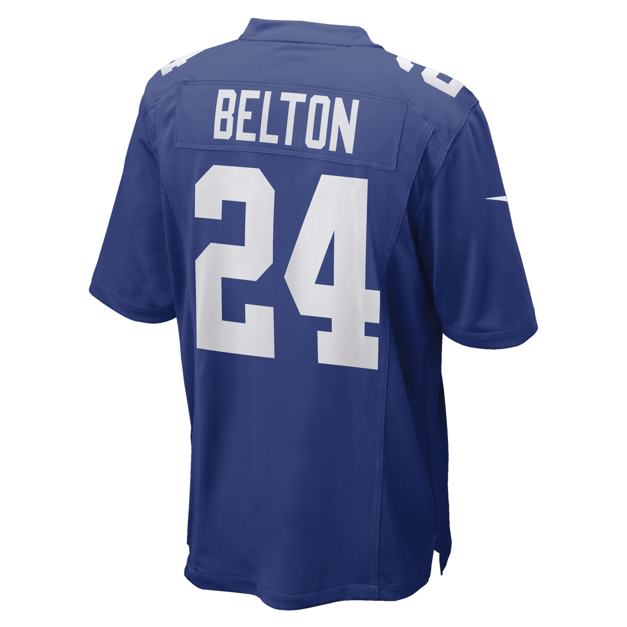 Dane Belton New York Giants Nike Game Player Jersey Royal - Image 3