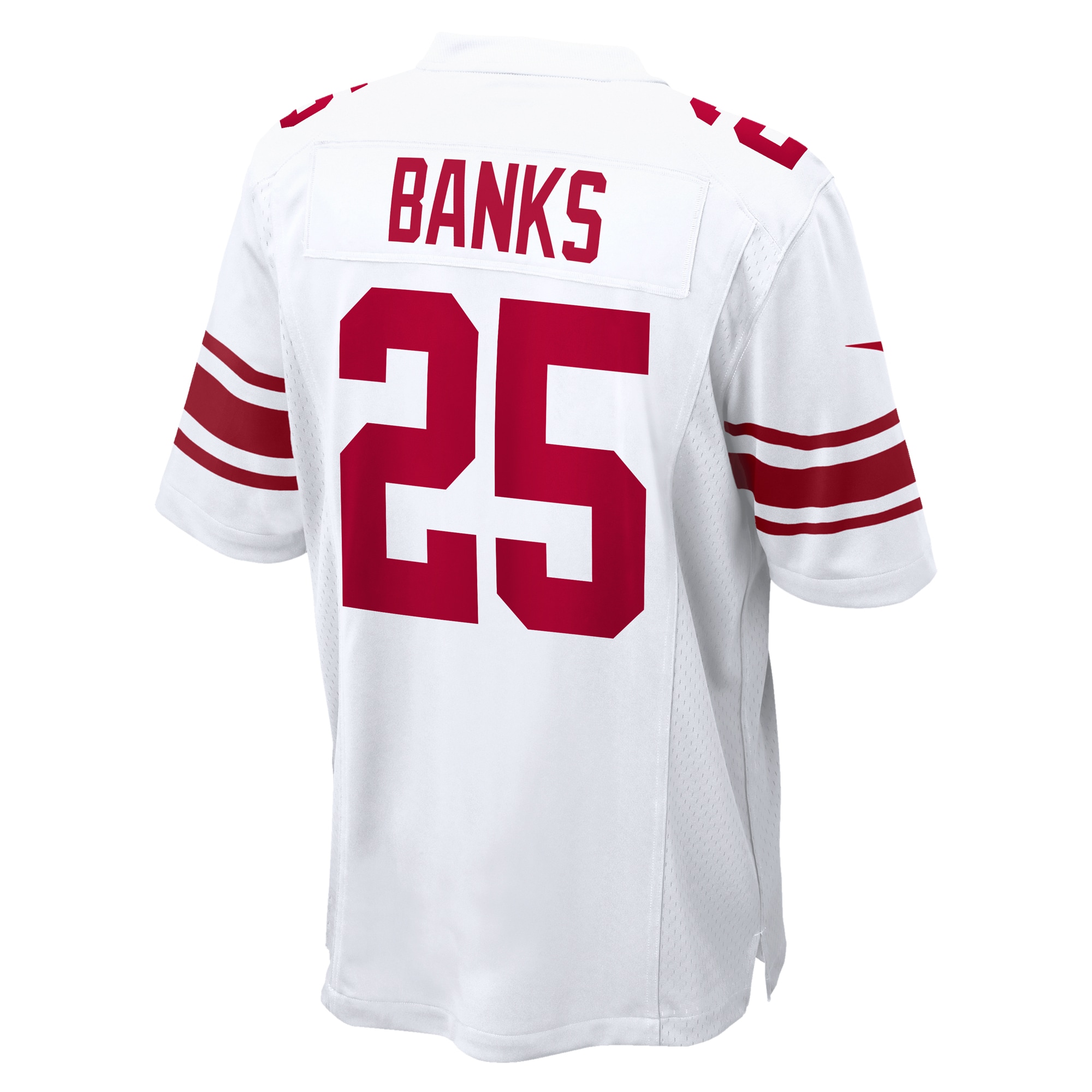 Deonte Banks New York Giants Nike Game Jersey White - Image 3