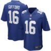 Frank Gifford New York Giants Nike Game Retired Player Jersey Royal