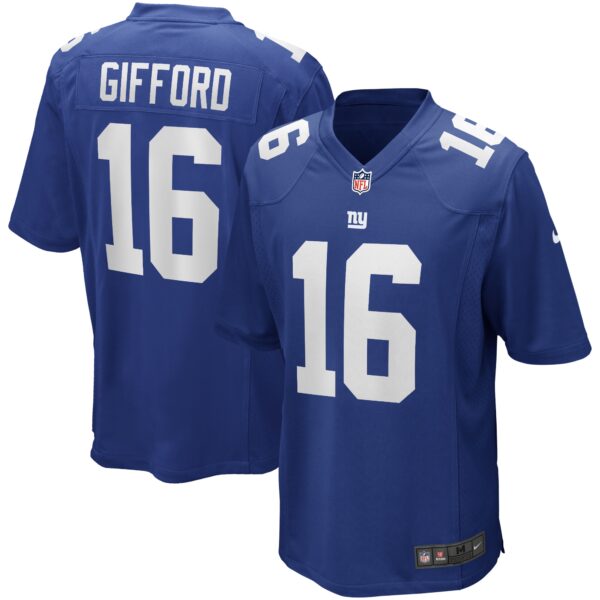 Frank Gifford New York Giants Nike Game Retired Player Jersey Royal