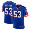 Harry Carson New York Giants Nike Classic Retired Player Game Jersey Royal