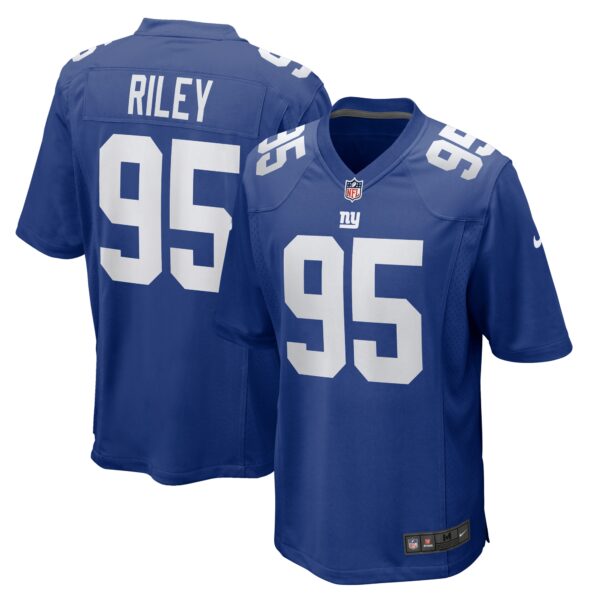 Jordon Riley New York Giants Nike Team Game Jersey Royal