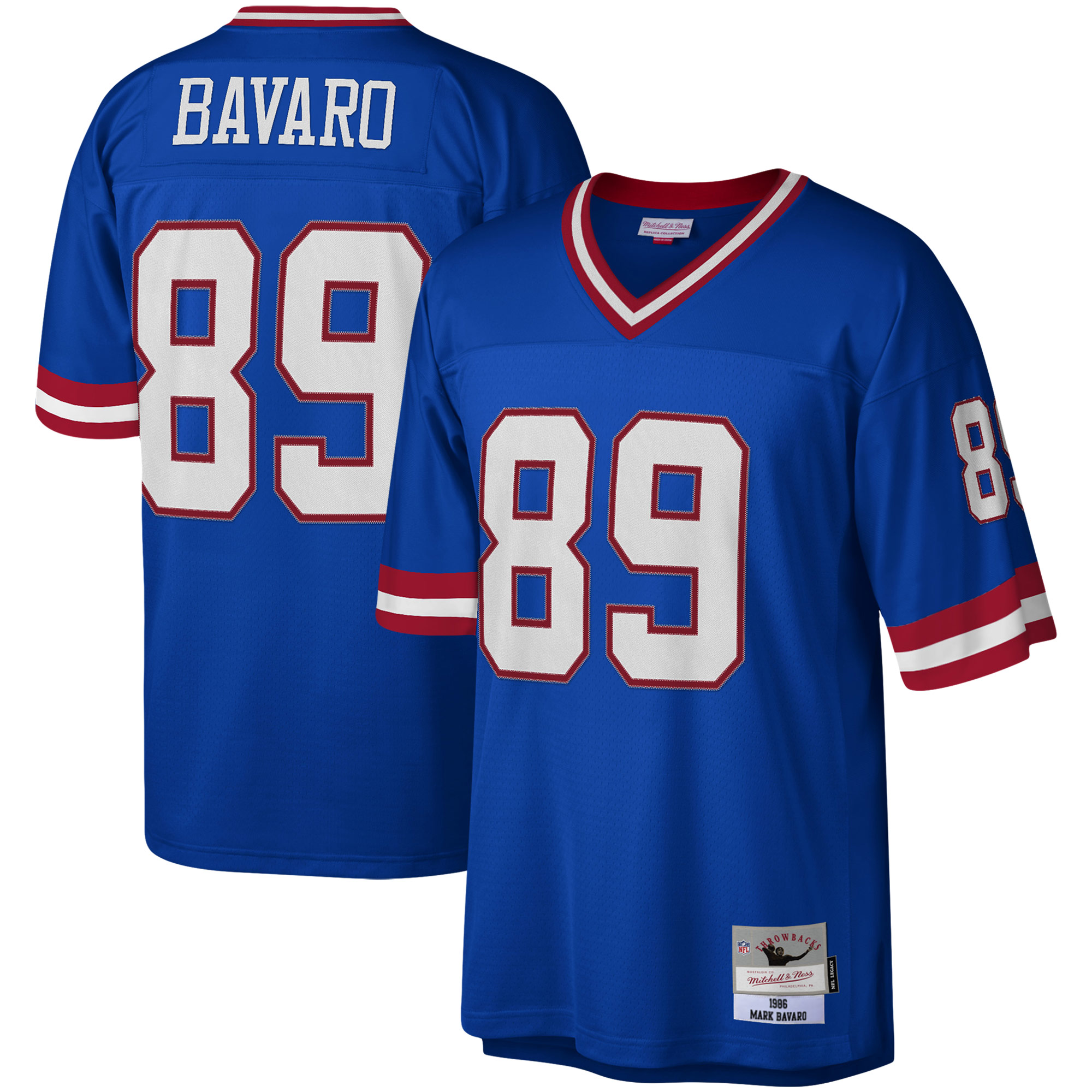 Mark Bavaro New York Giants Mitchell Ness Legacy Replica Jersey Royal