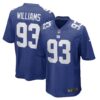 Nick Williams New York Giants Nike Game Player Jersey Royal