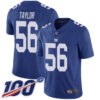 Nike Giants #56 Lawrence Taylor Royal Blue Team Color Men’s Stitched NFL 100th Season Vapor Limited Jersey