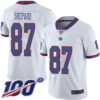 Nike Giants #87 Sterling Shepard White Men’s Stitched NFL Limited Rush 100th Season Jersey