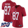 Nike Giants #87 Sterling Shepard Red Men’s Stitched NFL Limited Inverted Legend 100th Season Jersey