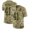 Giants #41 Antoine Bethea Camo Men’s Stitched Football Limited 2018 Salute To Service Jersey