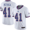 Giants #41 Antoine Bethea White Men’s Stitched Football Limited Rush Jersey