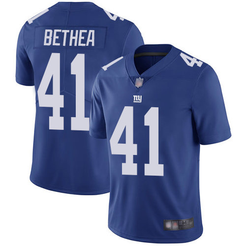 Giants #41 Antoine Bethea Royal Blue Team Color Men’s Stitched Football Vapor Untouchable Limited Jersey