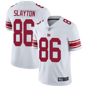 Giants #86 Darius Slayton White Men’s Stitched Football Vapor Untouchable Limited Jersey