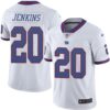 Nike Giants #20 Janoris Jenkins White Men’s Stitched NFL Limited Rush Jersey
