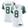 New York Jets #8 Aaron Rodgers Classic Alternate Game Jersey – White