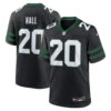 New York Jets #20 Breece Hall Alternate Game Men Jersey – Legacy Black 3