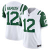New York Jets #12 Joe Namath Classic Alternate Vapor FUSE Retired Player Limited Jersey – White