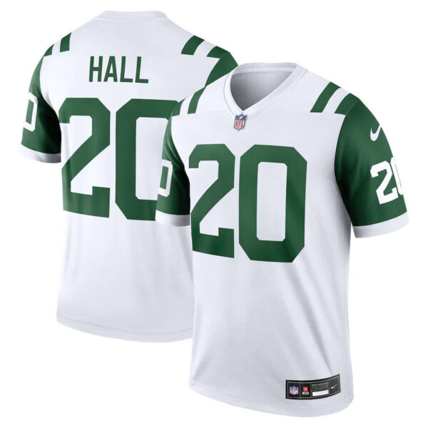 New York Jets #20 Breece Hall Classic Alternate Legend Jersey – White