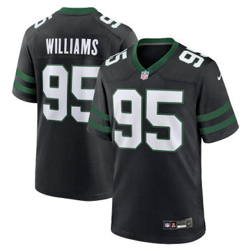 New York Jets #95 Quinnen Williams Alternate Game Men Jersey – Legacy Black 3
