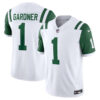New York Jets #1 Ahmad Sauce Gardner Classic Alternate Vapor FUSE Limited Jersey – White