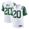 New York Jets #20 Breece Hall Classic Alternate Game Jersey – White 2