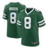 New York Jets #8 Aaron Rodgers Game Men Jersey – Legacy Green 4