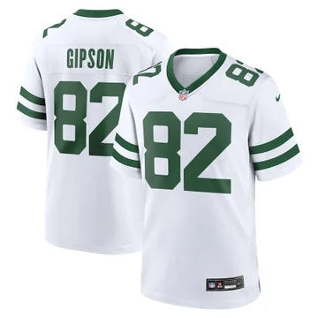 New York Jets #82 Xavier Gipson Game Jersey – Men, Legacy White 1