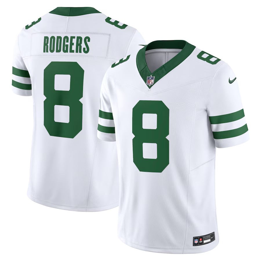 New York Jets #8 Aaron Rodgers Vapor FUSE Limited Jersey