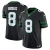 New York Jets #8 Aaron Rodgers Black 2024 FUSE Vapor Limited Stitched Jersey