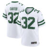 New York Jets #32 Michael Carter Game Jersey – Men, Legacy White 8