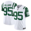New York Jets #95 Quinnen Williams Classic Alternate Vapor FUSE Limited Jersey – White 3