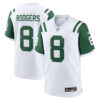 New York Jets #8 Aaron Rodgers Classic Alternate Game Jersey – White 1